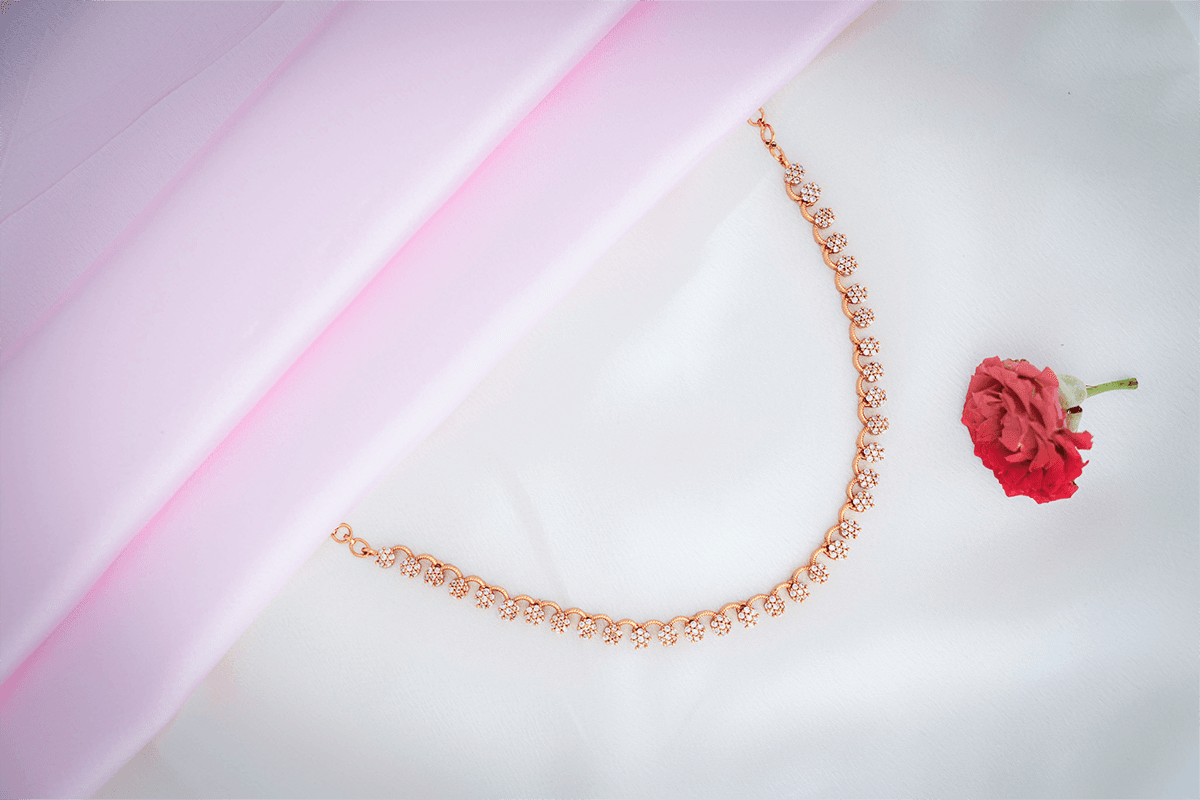 Floral Elegance Necklace N166