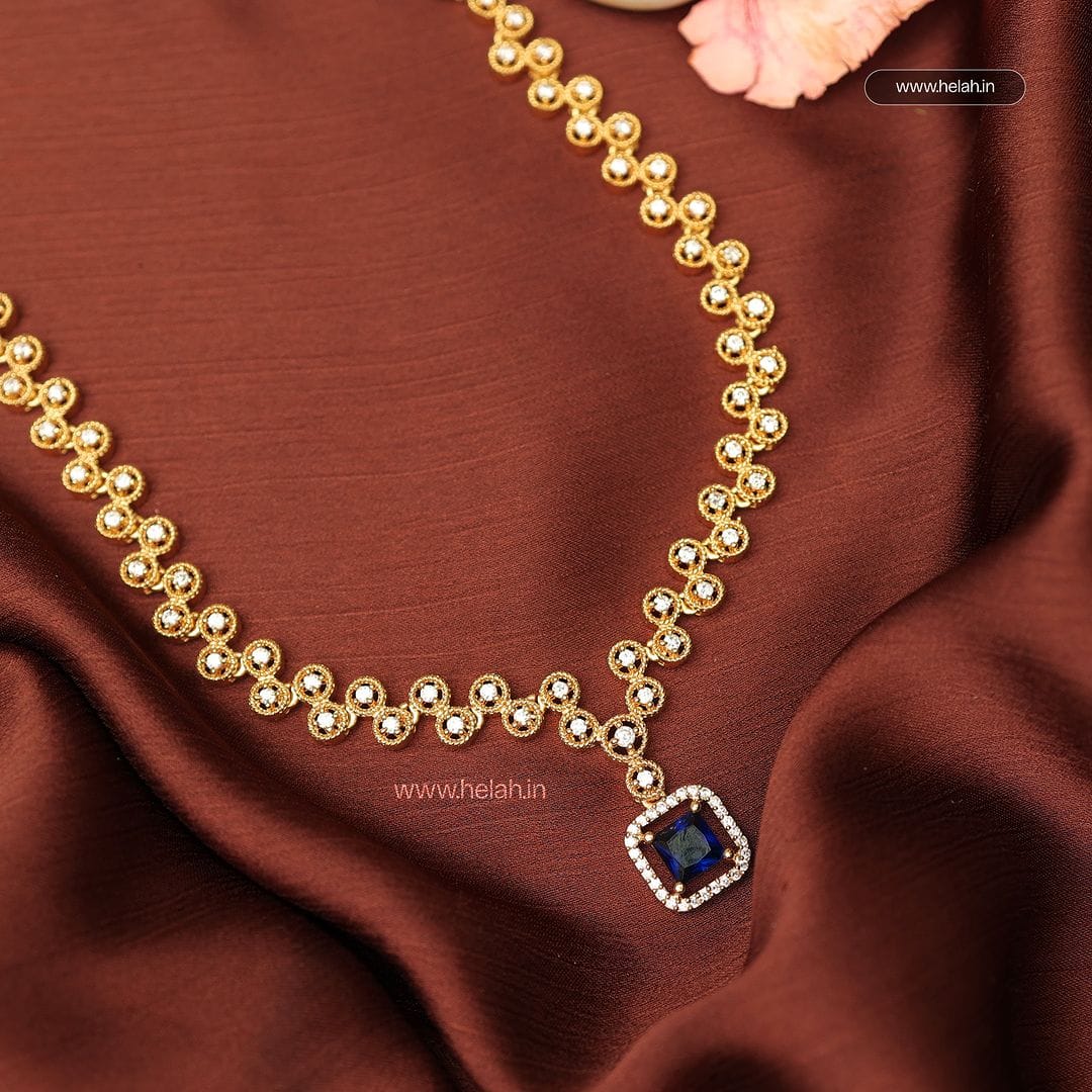 Branch Diamond Cutting Necklace N563