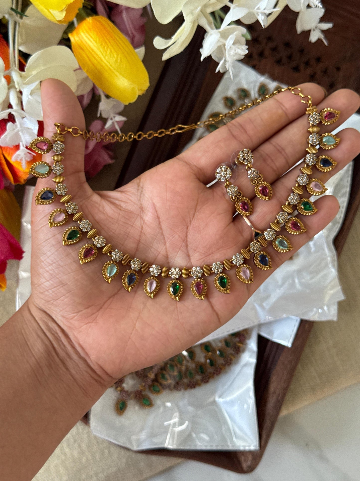 Anantiq Manglo Necklace HN624