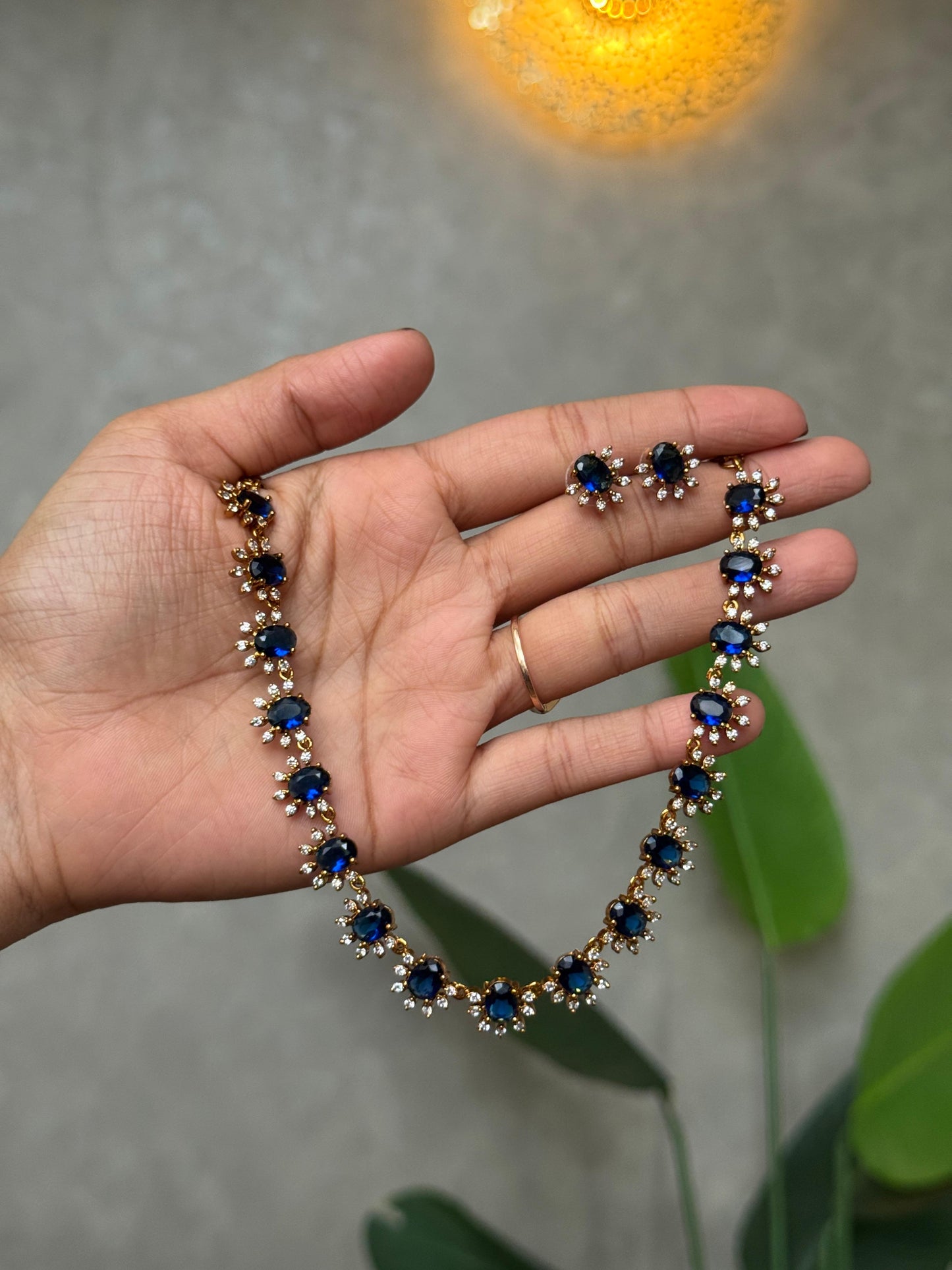 Crystal Necklace Set HN490