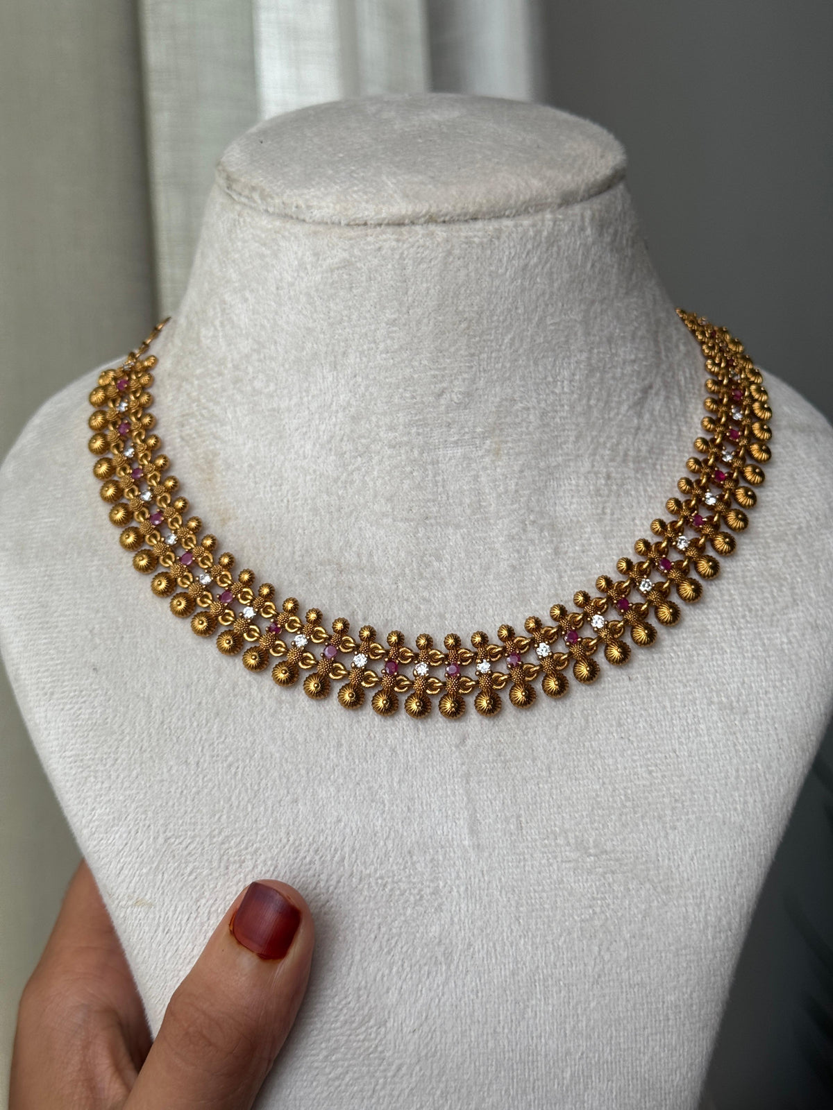 Drop Antique Necklace HN-126