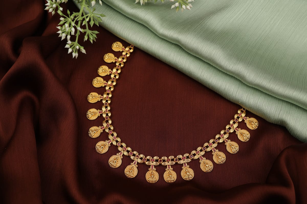 TRADITIONAL LAKSHMI NECKLACE N881
