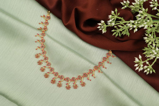 GOLDEN DEWDROP NECKLACE N792