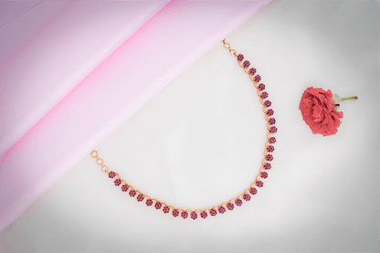 Floral Elegance Necklace N166