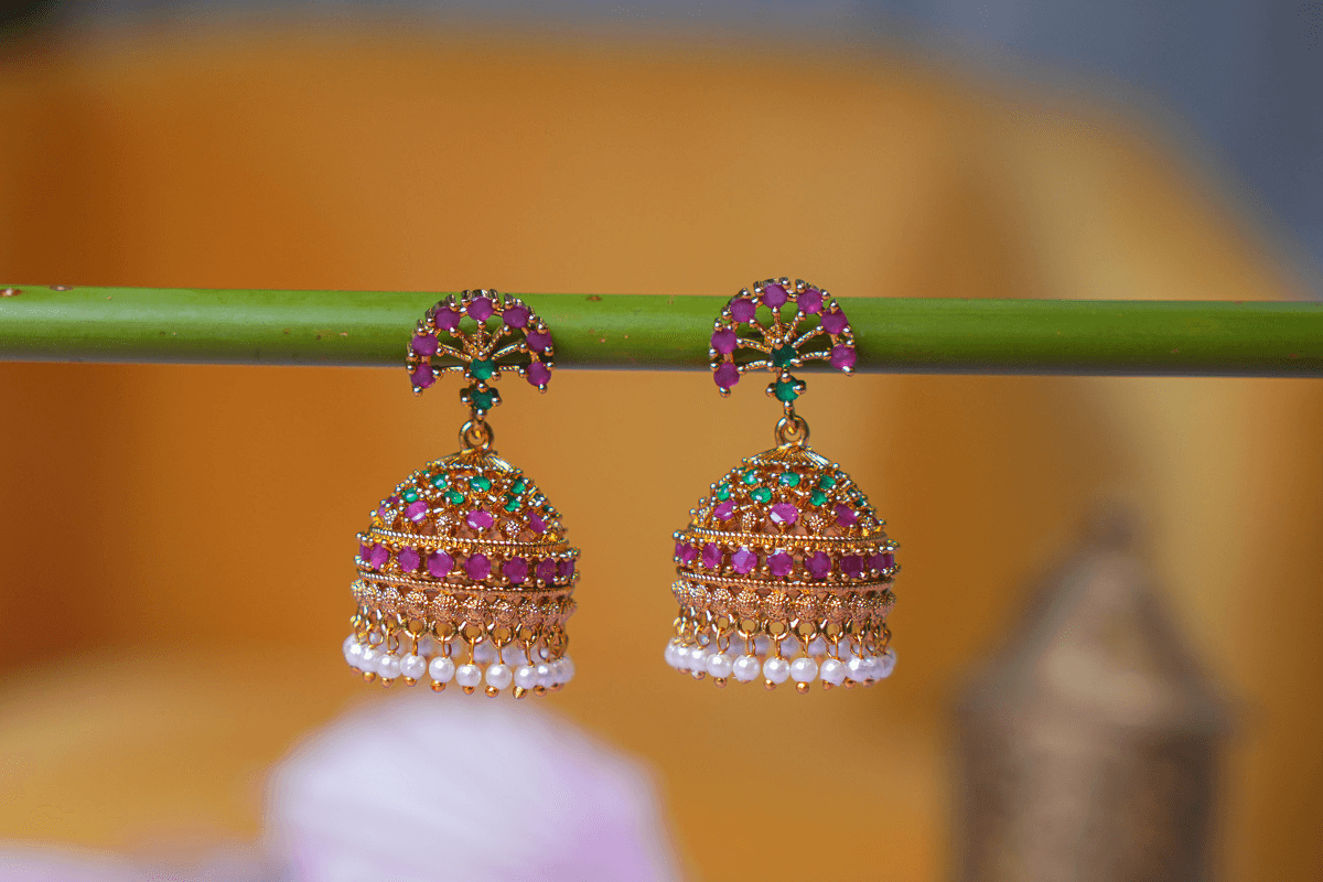 Regal Bloom Jhumka J81