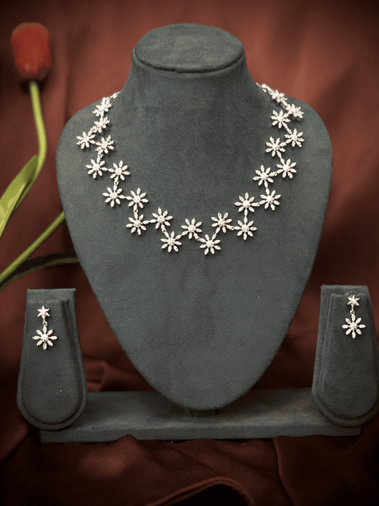 Blossom Radiance Necklace Set W-54