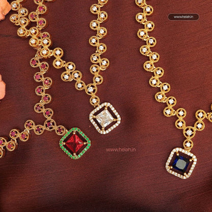 Branch Diamond Cutting Necklace N563