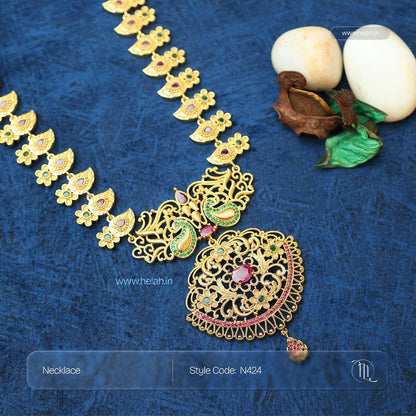 Bridal Wear Antique Necklace N424