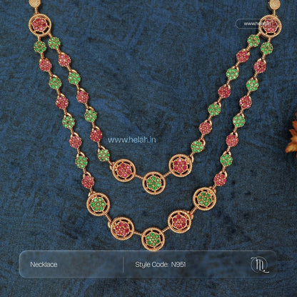 Double-Layered Necklace N951