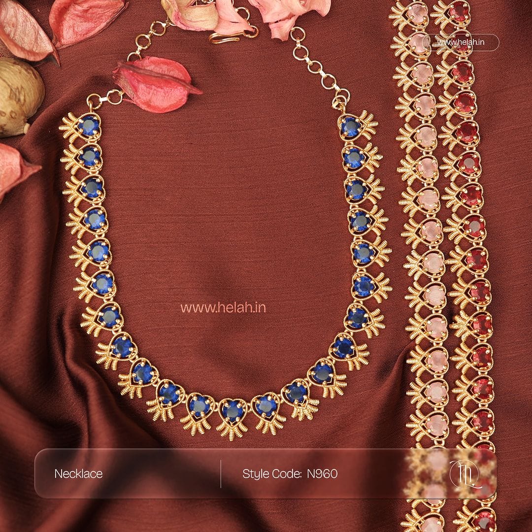 Heart Cut Stone Necklace N960