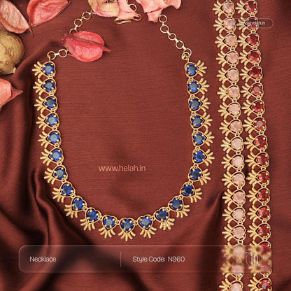 Heart Cut Stone Necklace N960