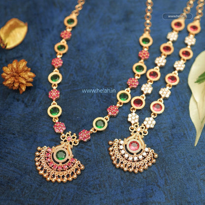 Lehenka Cut Necklace Bridal Wear N992