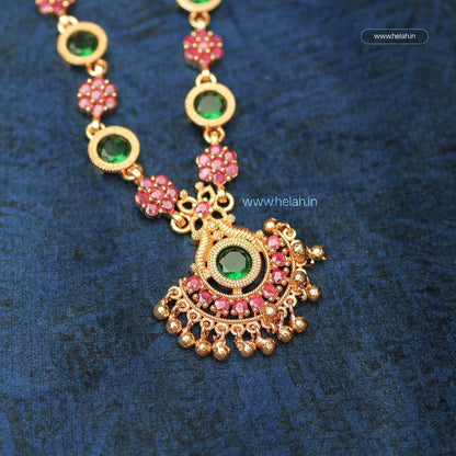 Lehenka Cut Necklace Bridal Wear N992