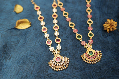 Lehenka Cut Necklace Bridal Wear N992