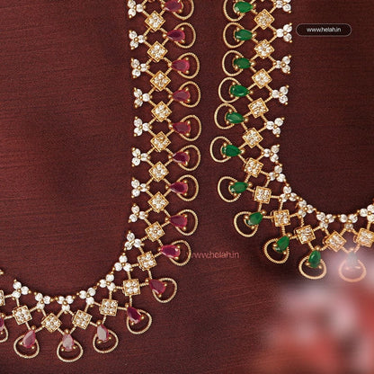 Neck-Grill Cut Necklace N704