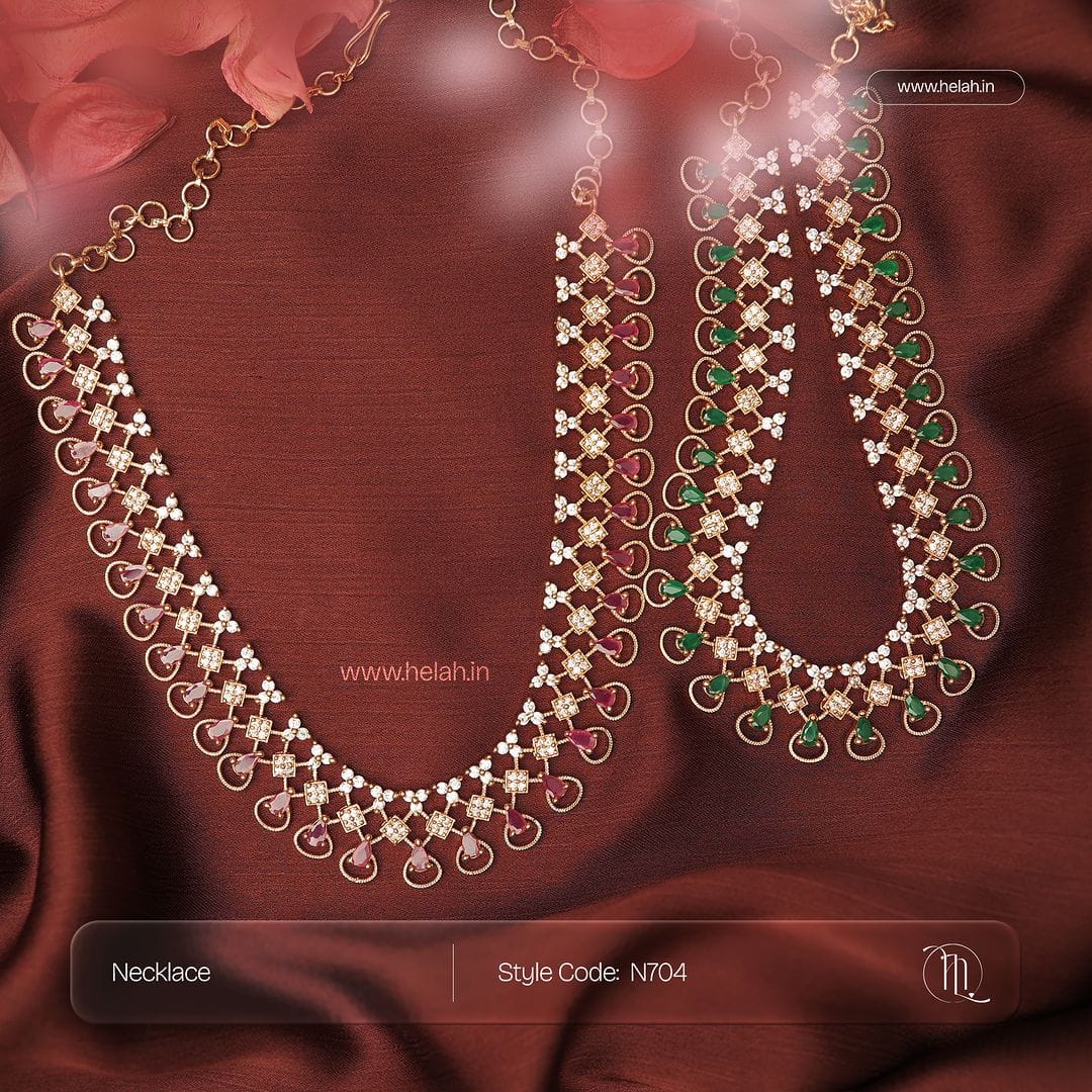 Neck-Grill Cut Necklace N704