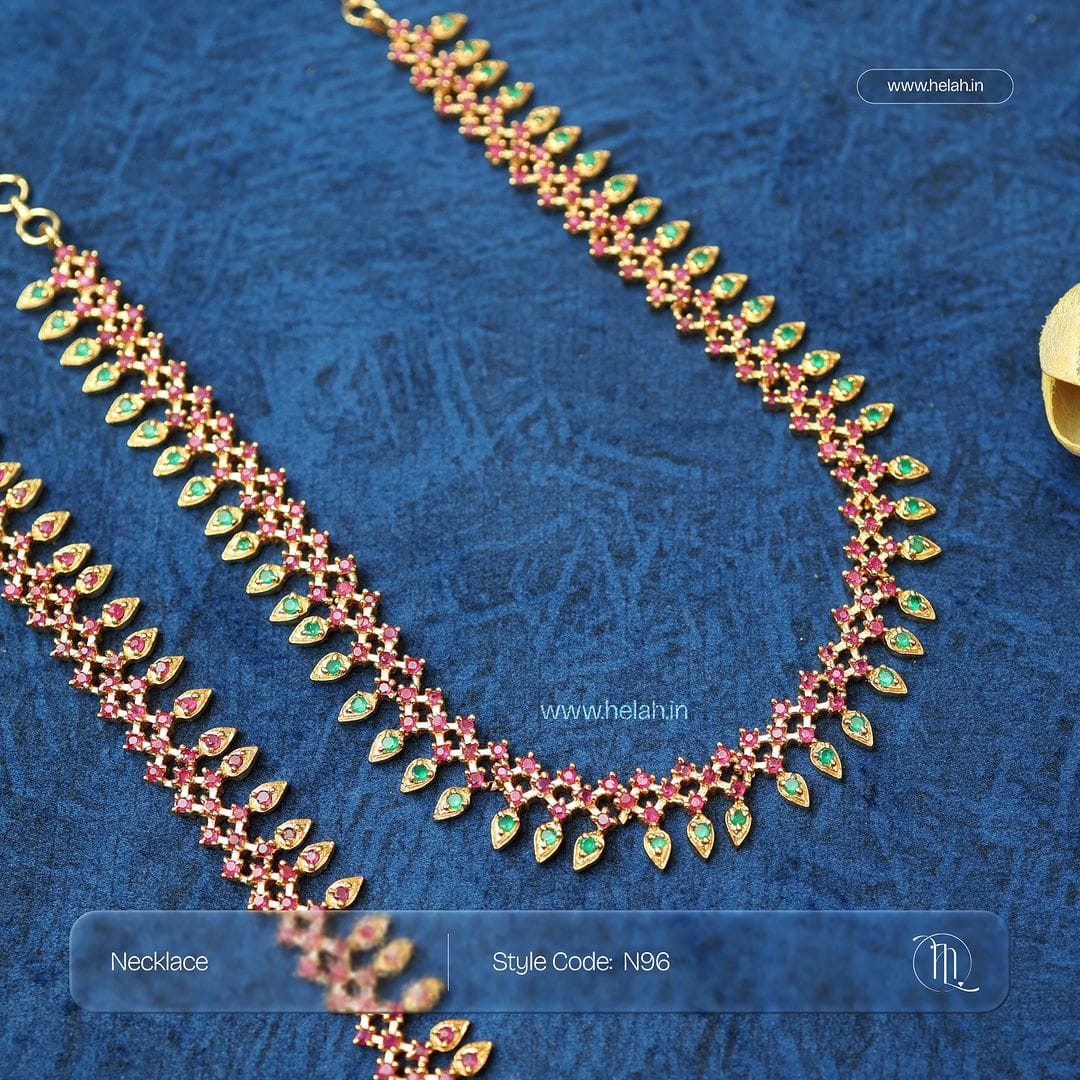 Palakka Style Haaram Necklace N96