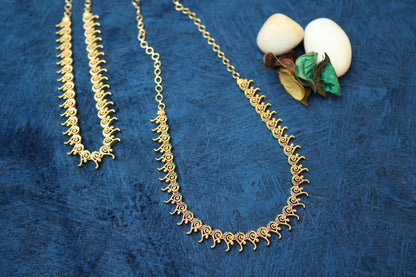 Royal Long Haaram Necklace N71