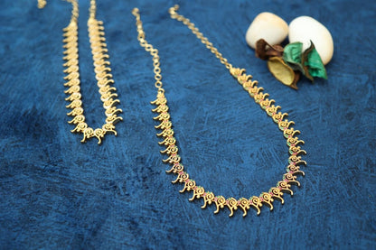 Royal Long Haaram Necklace N71