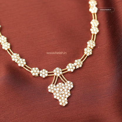 Ruby Grape Long Necklace N976