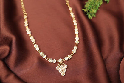 Ruby Grape Long Necklace N976
