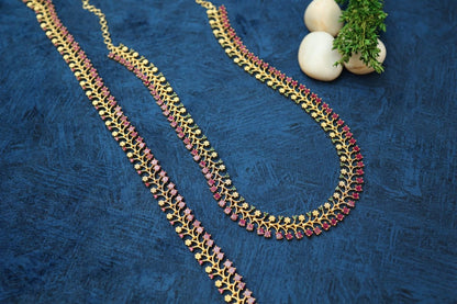 Stone Flower Long Haram N305