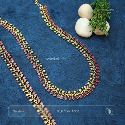 Stone Flower Long Haram N305