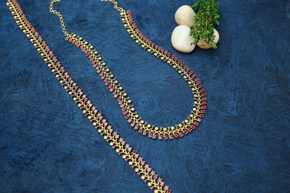 Stone Flower Long Haram N305