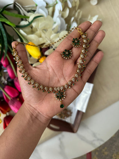 Sparkle Necklace Set HN446