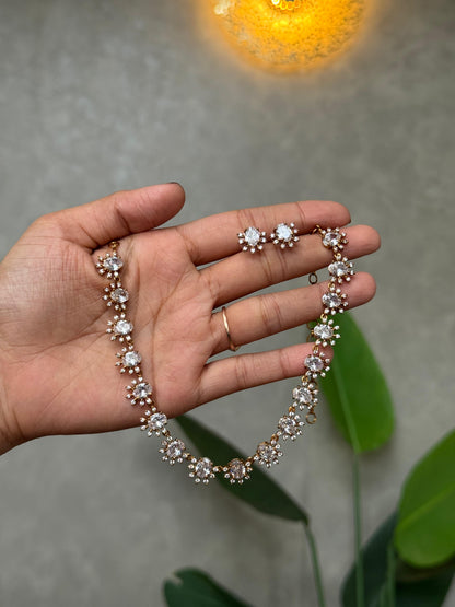 Crystal Necklace Set HN490