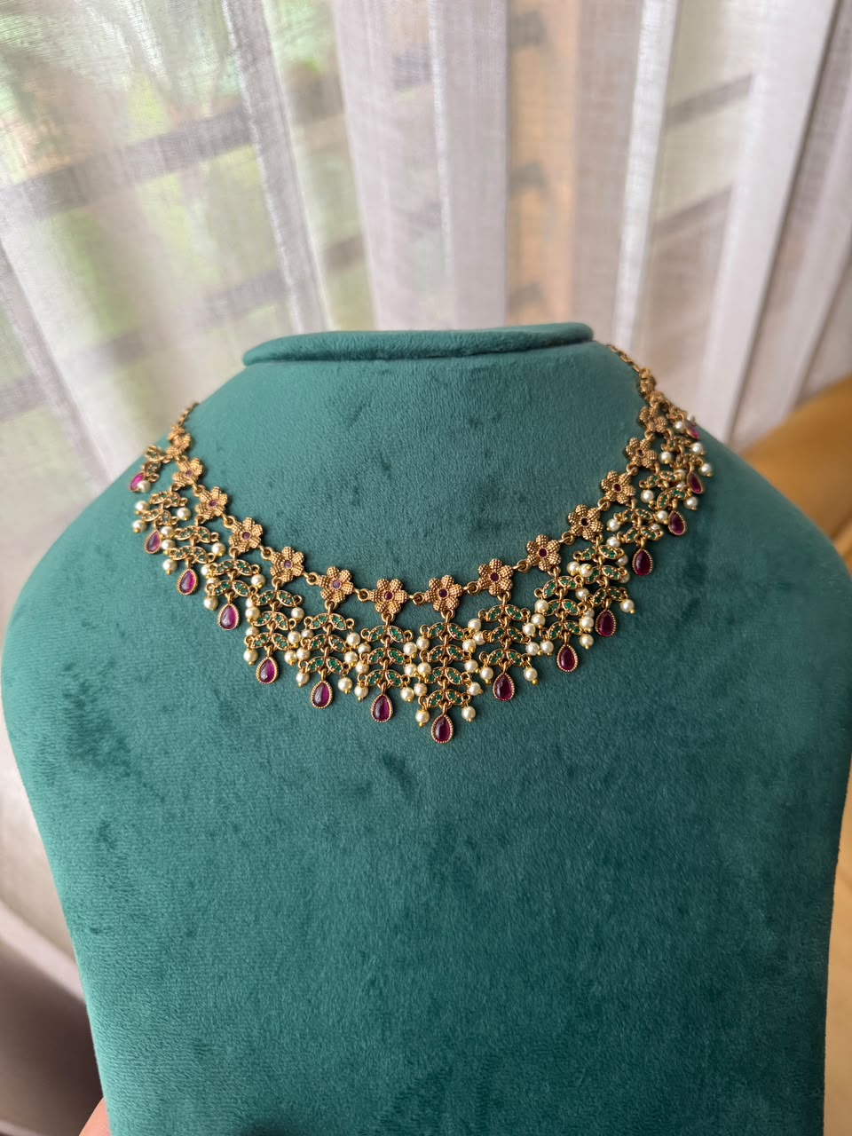 Garden Floral Necklace HN40