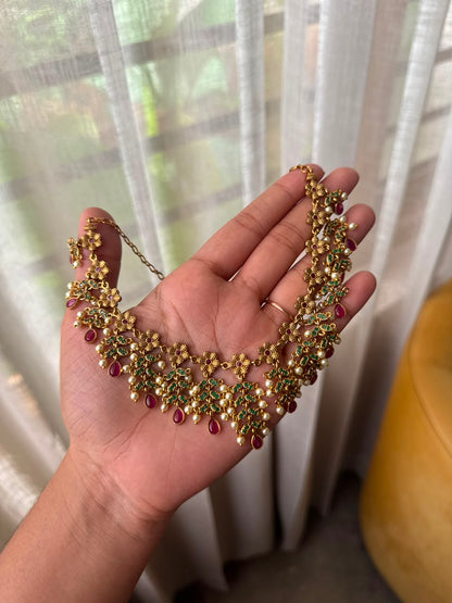 Garden Floral Necklace HN40
