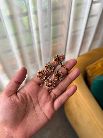 VINTAGE ANTIQUE ADJUSTABLE RING HR100 PER PIECE