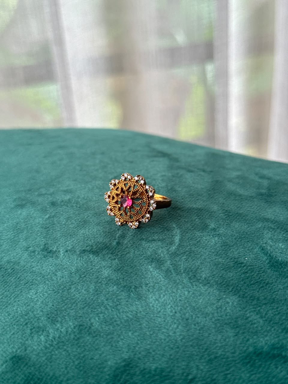 VINTAGE ANTIQUE ADJUSTABLE RING HR100 PER PIECE
