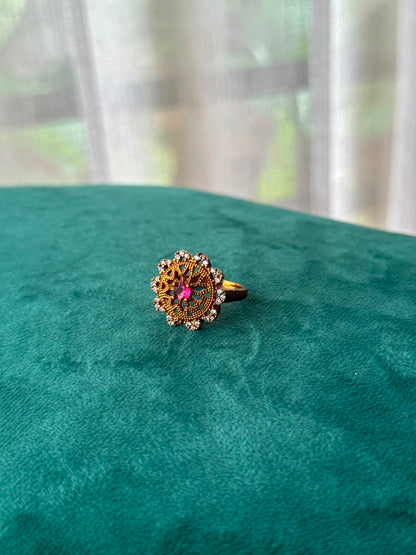 VINTAGE ANTIQUE ADJUSTABLE RING HR100 PER PIECE