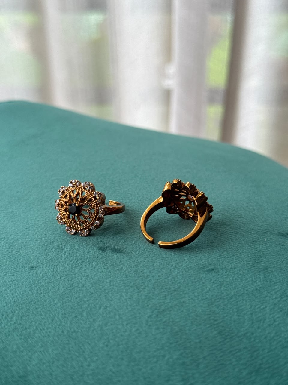 VINTAGE ANTIQUE ADJUSTABLE RING HR100 PER PIECE