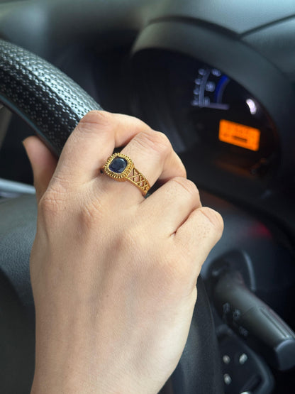 Midnight Royale Ring Antique HR 102
