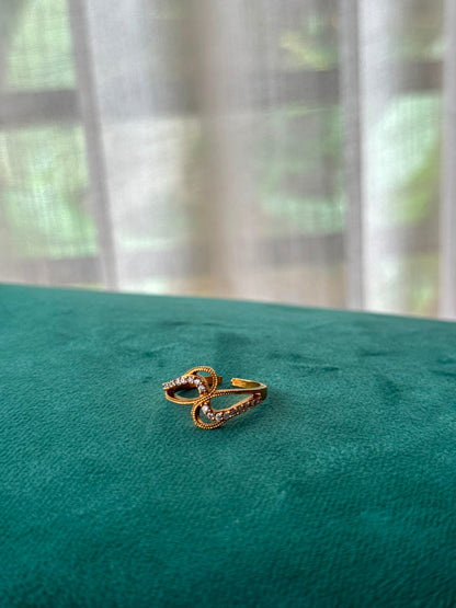 Celeste Bow Antique ring HR101