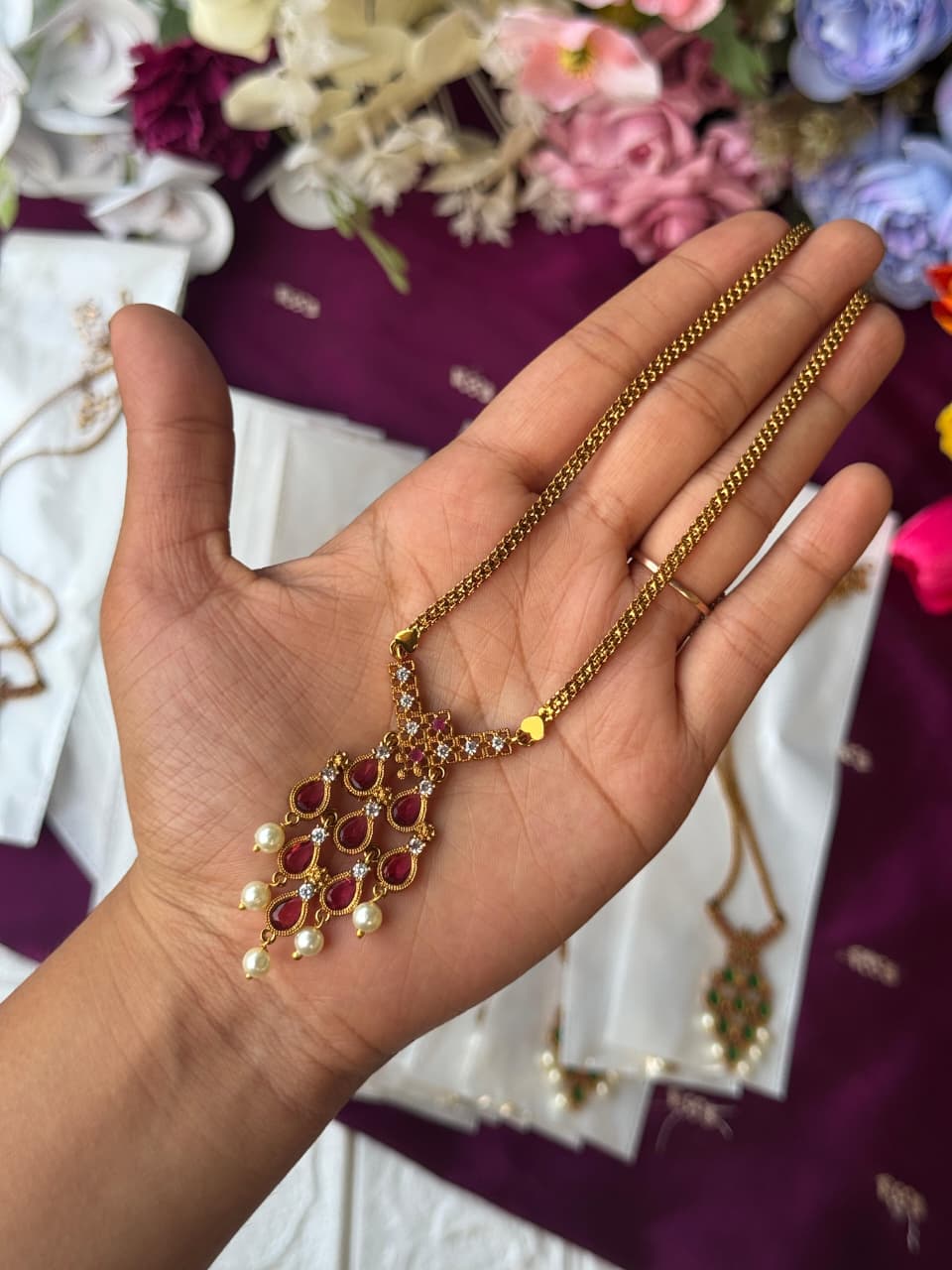 Vintage Grace Pendant Set
