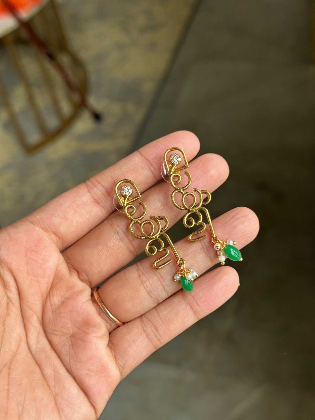 Onam Malayali Earrings  HE101