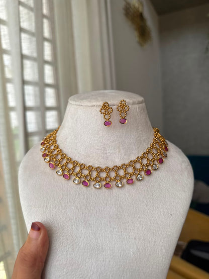 Crystal Net Choker ✨  HH113