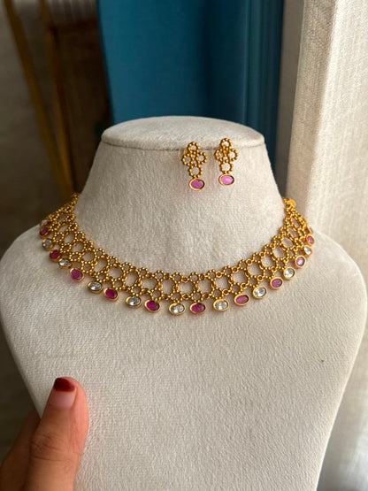 Crystal Net Choker ✨  HH113