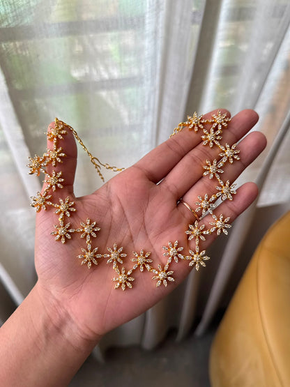 Beena Antony Diamond Star Necklace ✨ HN116