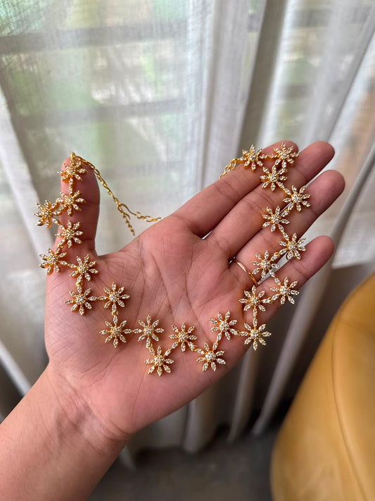 Beena Antony Diamond Star Necklace ✨ HN116