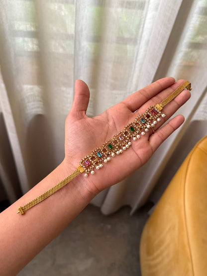 Zivelle Pearl Multicolor  choker H123