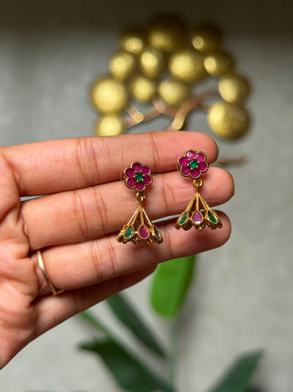 Flower Kutty Jhumka