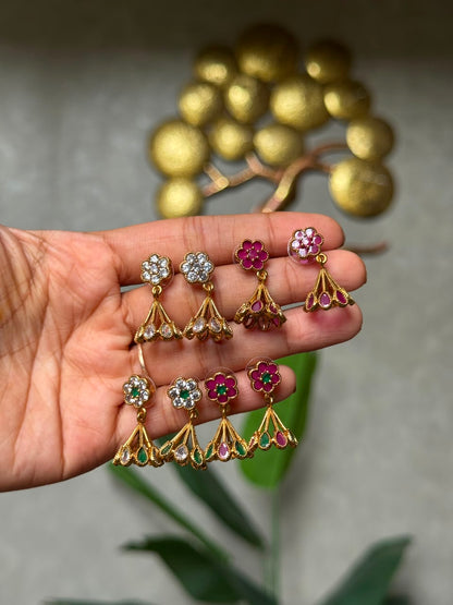 Flower Kutty Jhumka