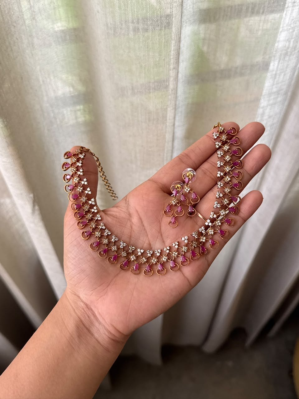 GRILL CUT NECKLACE HN128