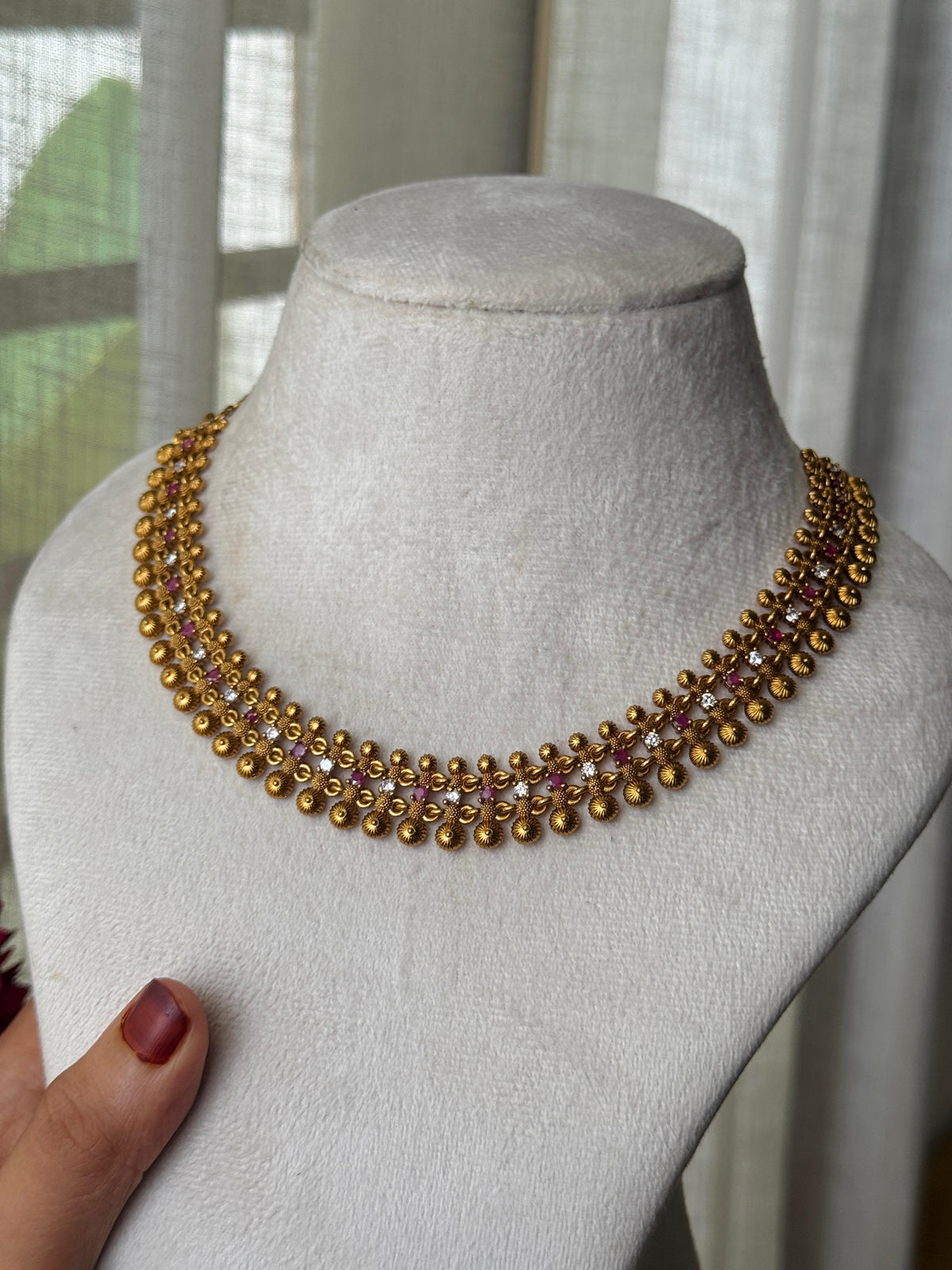 Drop Antique Necklace HN-126