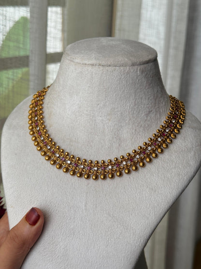 Drop Antique Necklace HN-126